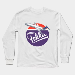 Fokker 100 prototype Long Sleeve T-Shirt